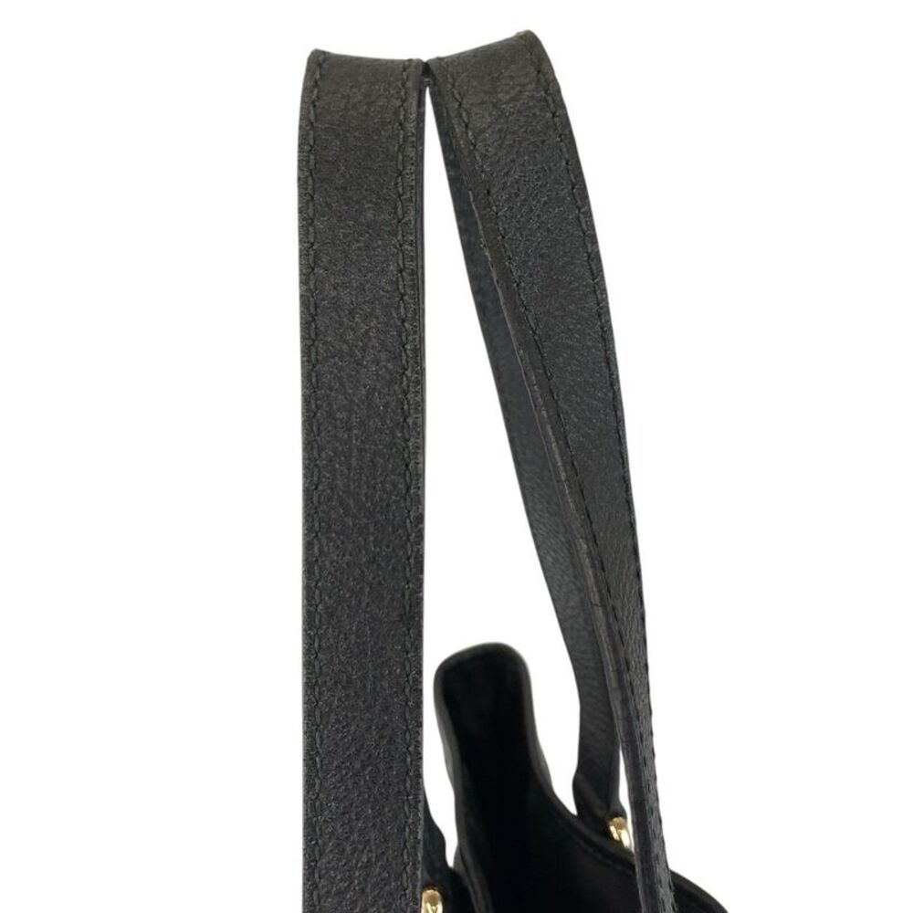 Gucci GG Canvas Leather Tote Bag - Picture 7 of 9